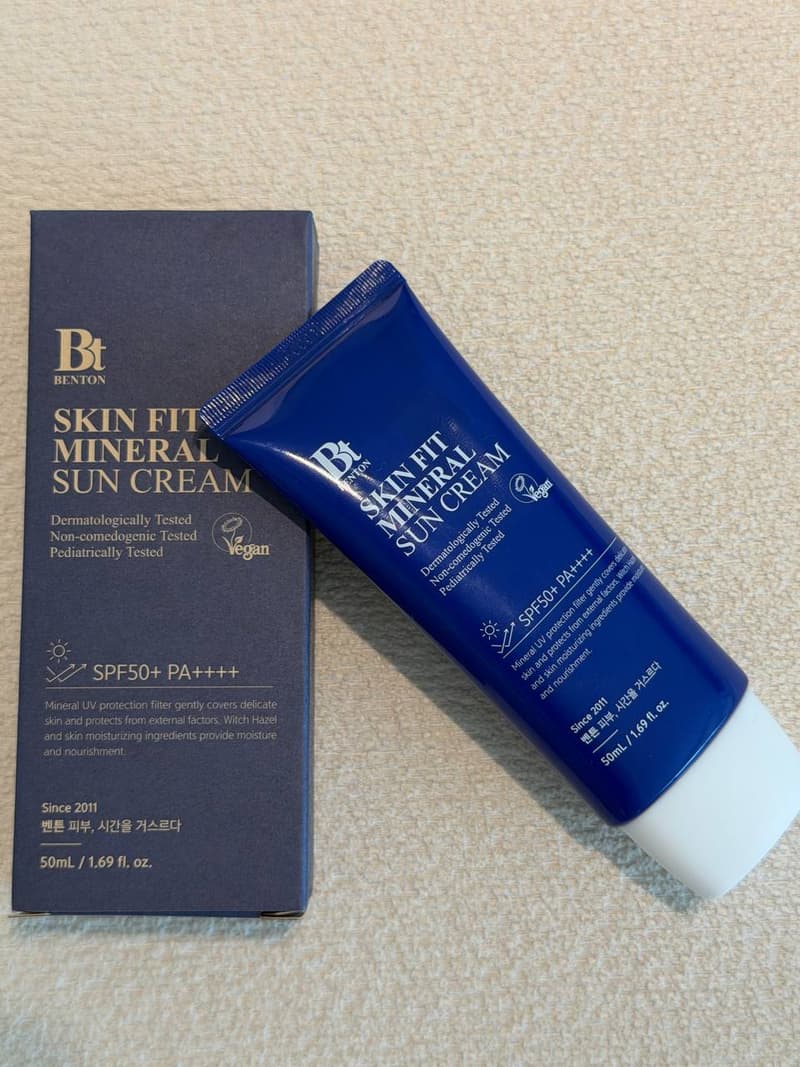 BENTON Skin Fit Mineral Sun Cream SPF50+ PA++++ (50ml)